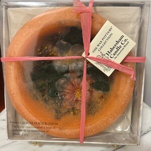 Georgia Peach Blossom Wax Pottery NWT